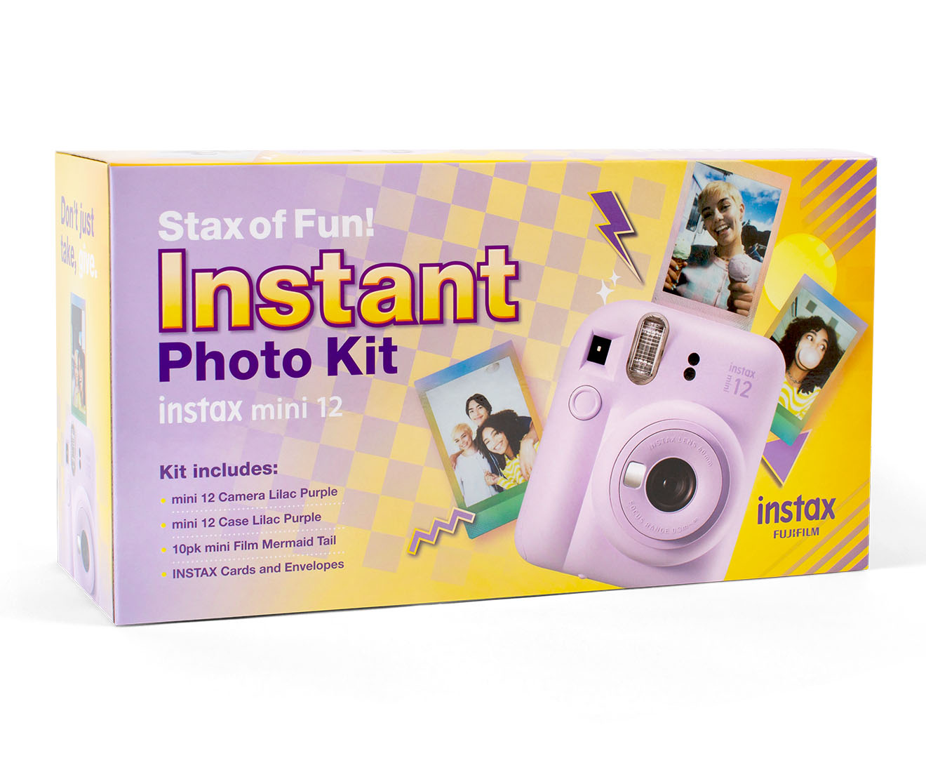 FUJIFILM Kit Best memories Instax Mini 12 Lilac Purple / Cámara