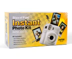 Fujifilm Instax Mini 12 Instant Photo Kit - Clay White