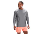 Speedo Men's Essential Long Sleeve Rash Vest - Grey