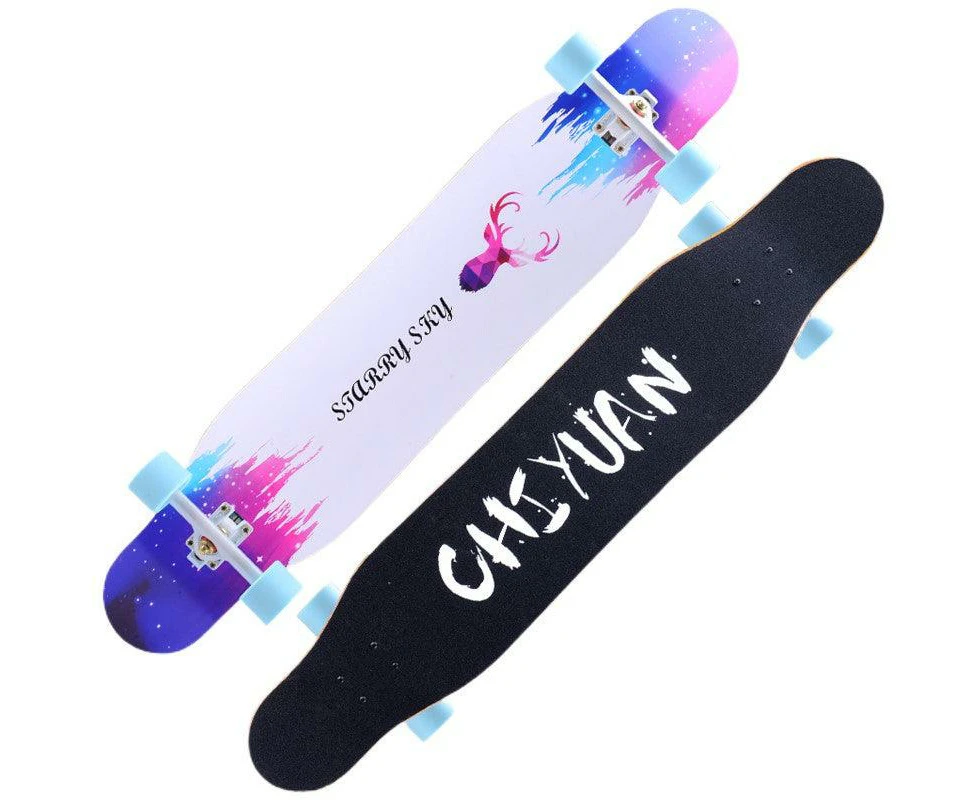 46'' 118cm Sealed Dancing Board Longboard Skateboard - 118 Dreamy Elk