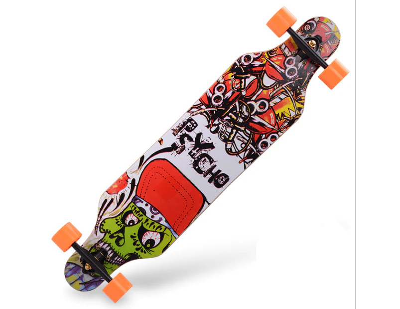 41'' 104cm Sealed Dancing Board Longboard Skateboard - 104 Crazy