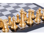 36*36*2cm Magnetic Large Chess Set Gold-Sliver Pieces AU STOCK
