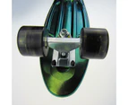 22'' 56cm Green New Beginners Cruiser Skateboard Complete Sets