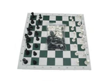 Professional Tournament Chess Set 50x50cm Barrel PVE + Leather AU STOCK