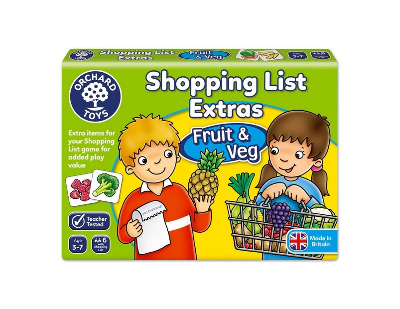 Orchard Toys Shopping List Booster Pack - Fruit & Veg