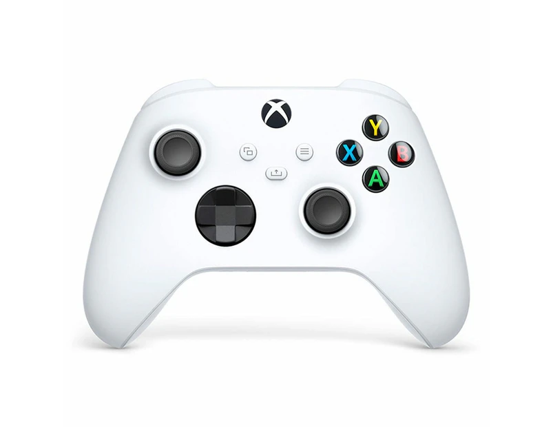 Microsoft Xbox Wireless Controller - Robot White for Xbox Series X/S, Bluetooth Compatible with Windows 10/11 PCs, Android [QAS-00006]