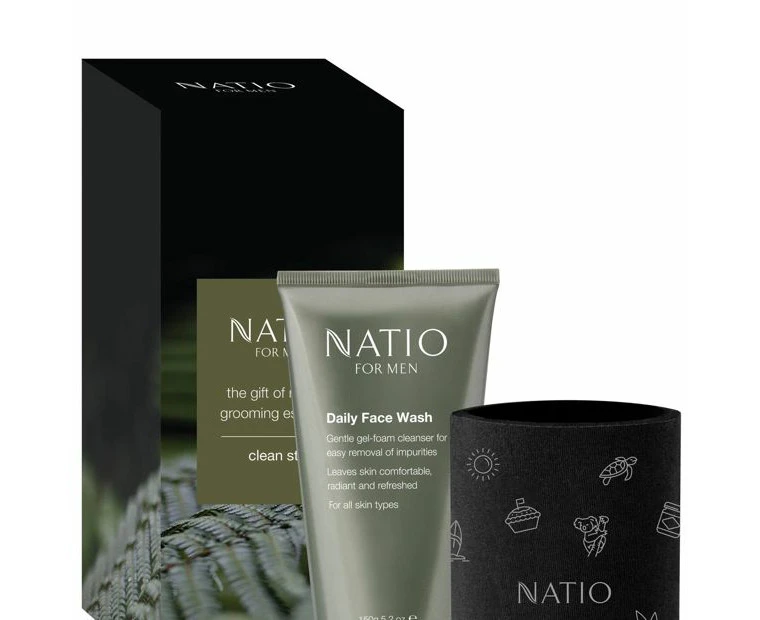 Natio for Men Clean Start Gift Set