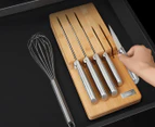 Joseph Joseph 5-Piece Elevate Steel Knife Set w/ In-Drawer Storage Tray