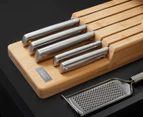 Joseph Joseph 5-Piece Elevate Steel Knife Set w/ In-Drawer Storage Tray