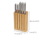 Joseph Joseph 5-Piece Elevate Steel Knives Bamboo Set