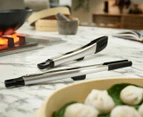 2pc Joseph Joseph Elevate Fusion Cooking Tongs Set Silicone Stainless Steel 31cm