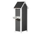 Gardeon Outdoor Storage Cabinet Shed Box Wooden Shelf Chest Garden Furniture