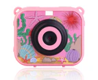 TODO 1080p FHD Kids Action Sports Camera 30M Waterproof 2" LCD Action Cam - Pink