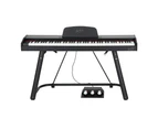 Alpha 88 Keys Electronic Piano Keyboard Digital Electric w/ Stand Full Weighted