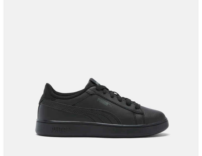 Puma Boys' Smash 3.0 Sneakers - Black/Shadow Grey