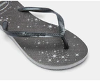 Havaianas Unisex Slim Gloss Thongs - Ice Grey