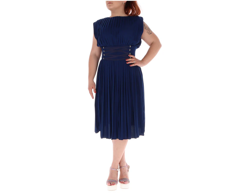 Relish Women's Dress - Blue