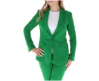 Sol Wears Women Women's Blazer - Green