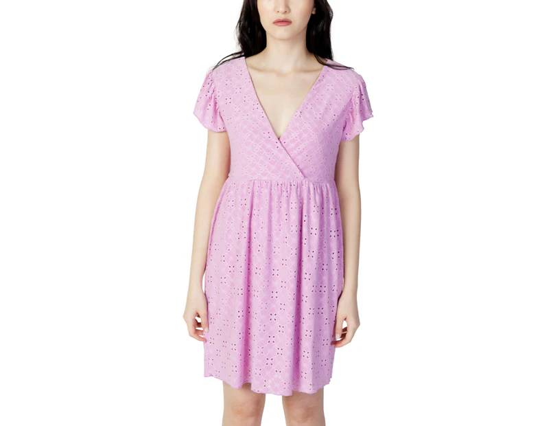 Jacqueline De Yong Women's Dress - Pink