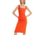 Desigual Women's Dress - Orange