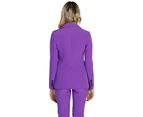 Sol Wears Women Women's Blazer - Purple