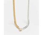 Target Mixed Chain Necklace - Gold