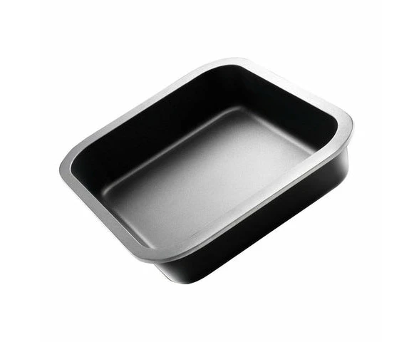 Bessemer Non Stick Roaster Ebony 40X34X8cm  - Black