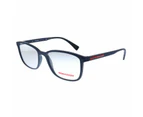 Prada Linea Rossa Lifestyle PS 04IV TFY1O1 53mm Unisex Rectangle Eyeglasses 53mm