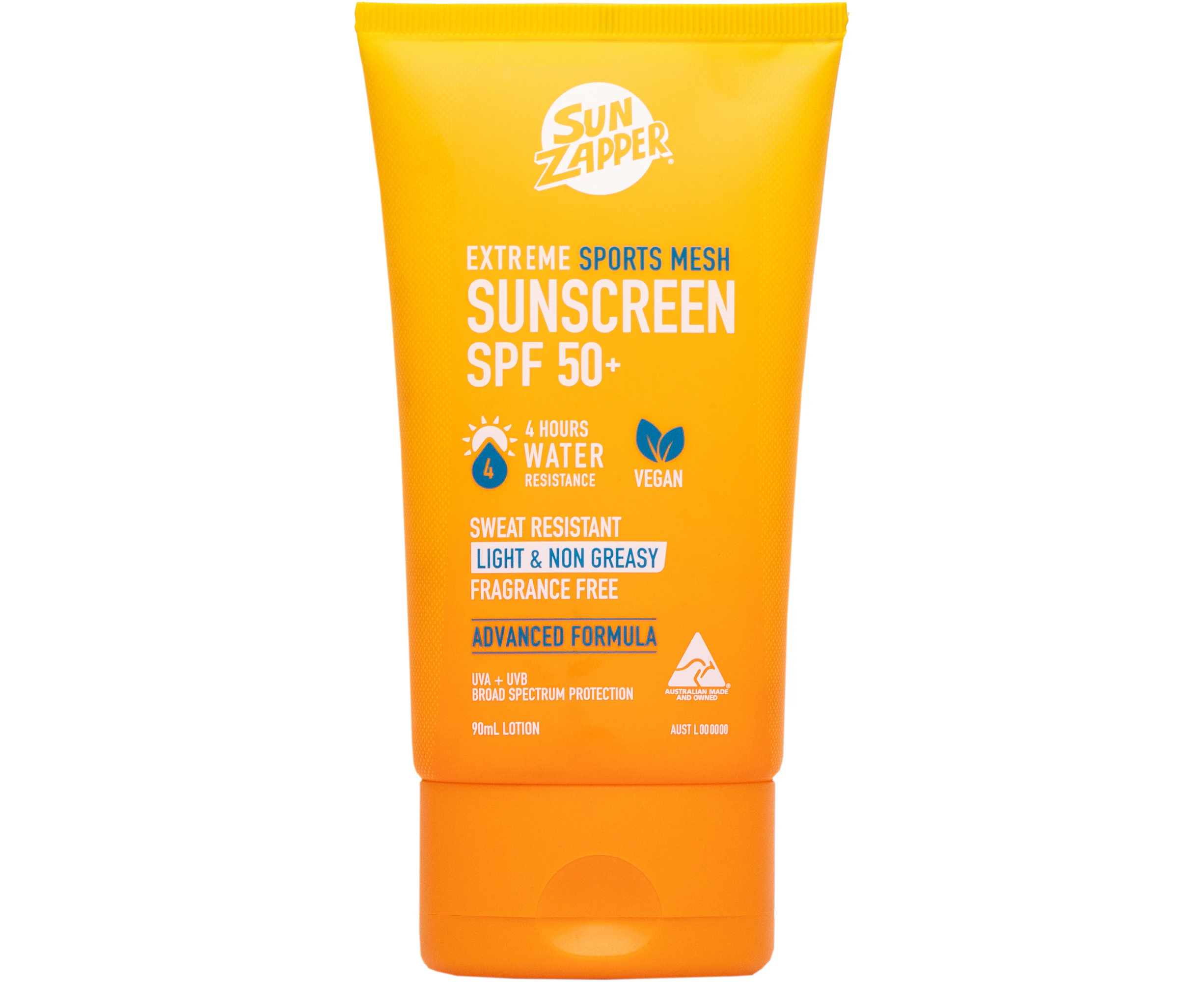 Sun Zapper Extreme Sports Mesh SPF 50+ Sunscreen 90ml