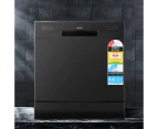 Devanti 8 Place Settings Benchtop Dishwasher Black