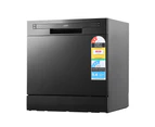 Devanti 8 Place Settings Benchtop Dishwasher Black