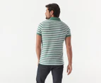 Tommy Hilfiger Men's Stripe Slim Polo Shirt - English Garden