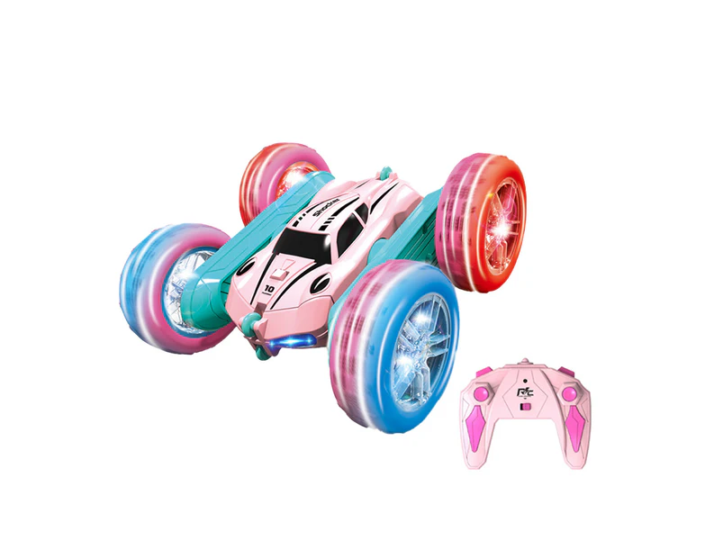 RC Stunt Car Remote Control Twisting Toy Car 4WD Double Sided Rotation Car with Remote Control