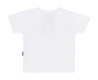 Bonds Baby Roomies Ringer Tee / T-Shirt / Tshirt - White
