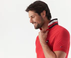 Tommy Hilfiger Men's Under Collar Slim Polo Shirt - Primary Red