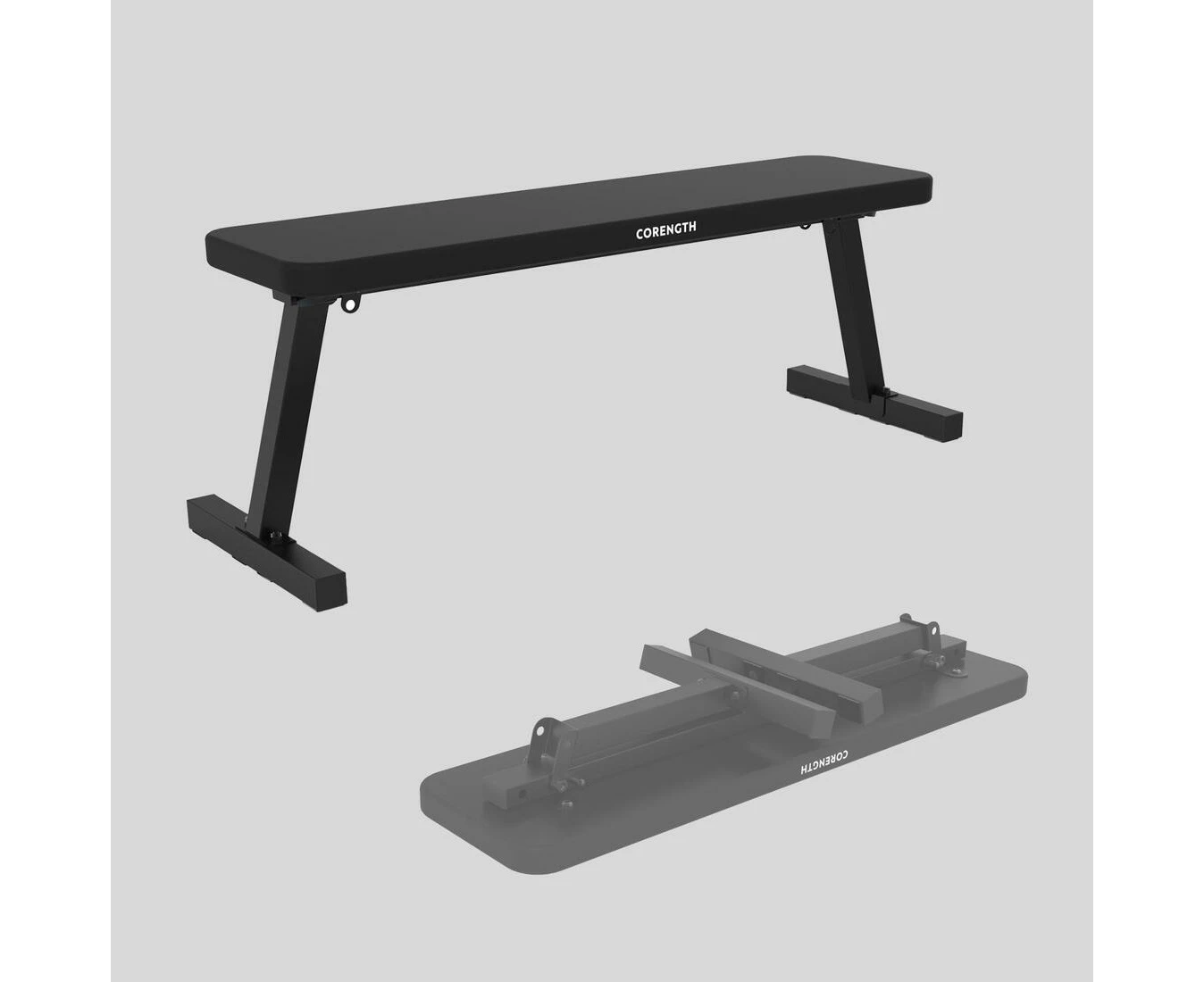 DECATHLON CORENGTH Weights Bench Fold-down - 100