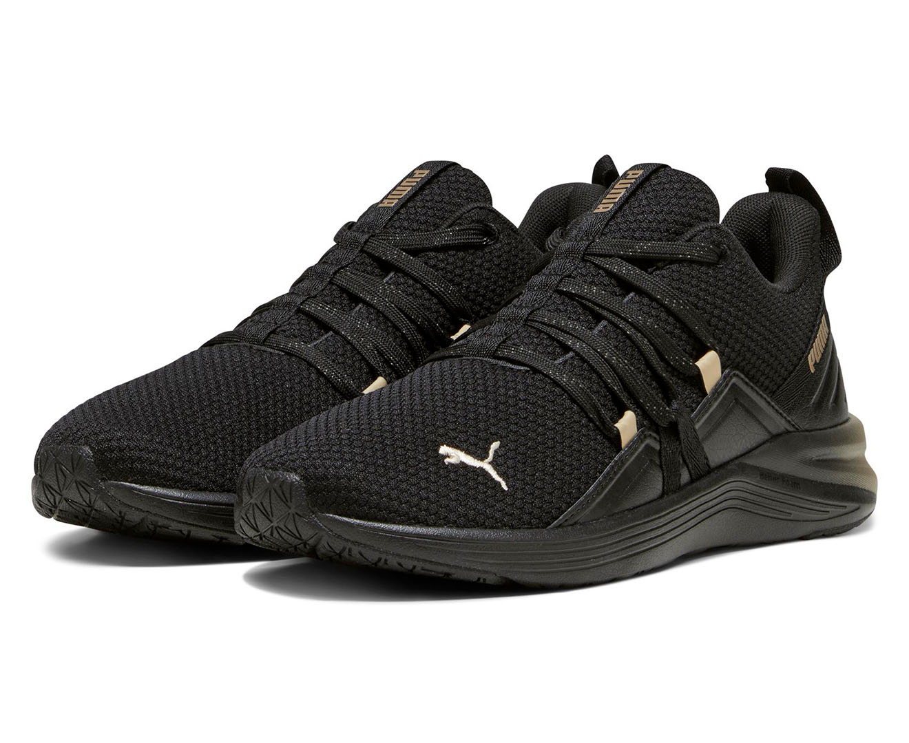 Puma hybrid rocket shop runner nz womens gold