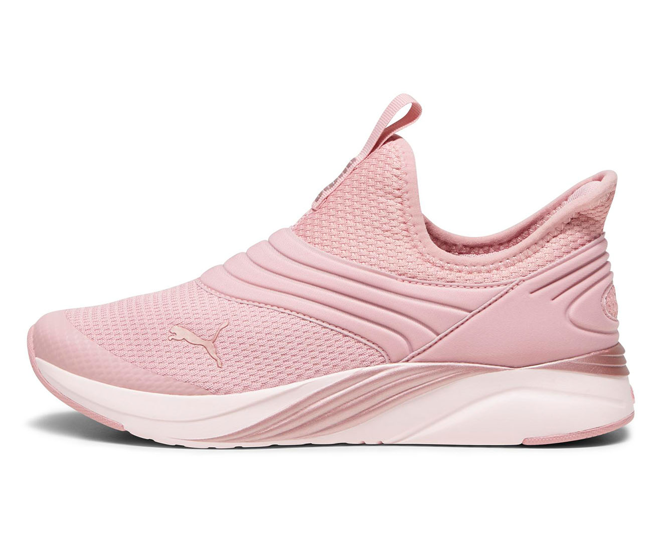 Puma Women s SoftRide Sophia 2 Slip On Running Shoes Pink Rose Gold Catch