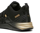 Puma Women's Better Foam Prowl Alt Walking Shoes - Black/Gold