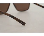 Dolce & Gabbana Elegant Unisex Brown Acetate Sunglasses
