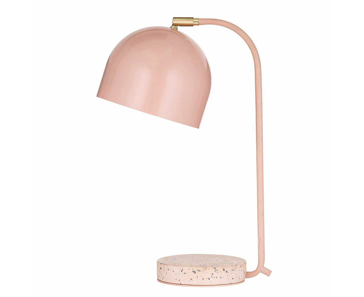 Amalfi Bells Desk Lamp Pink