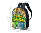 My Singing Monsters Anime Backpacks Rucksacks School Bookbag for Kids Boys Girls - A