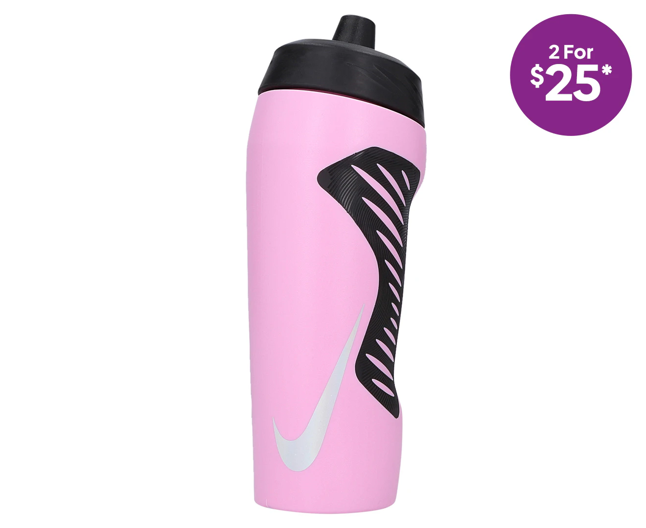 Nike 532mL Hyperfuel Drink Bottle - Pink/Black