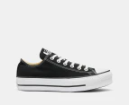 Converse Women's Chuck Taylor All Star Lift Low Top Platform Sneakers - Black (Special)
