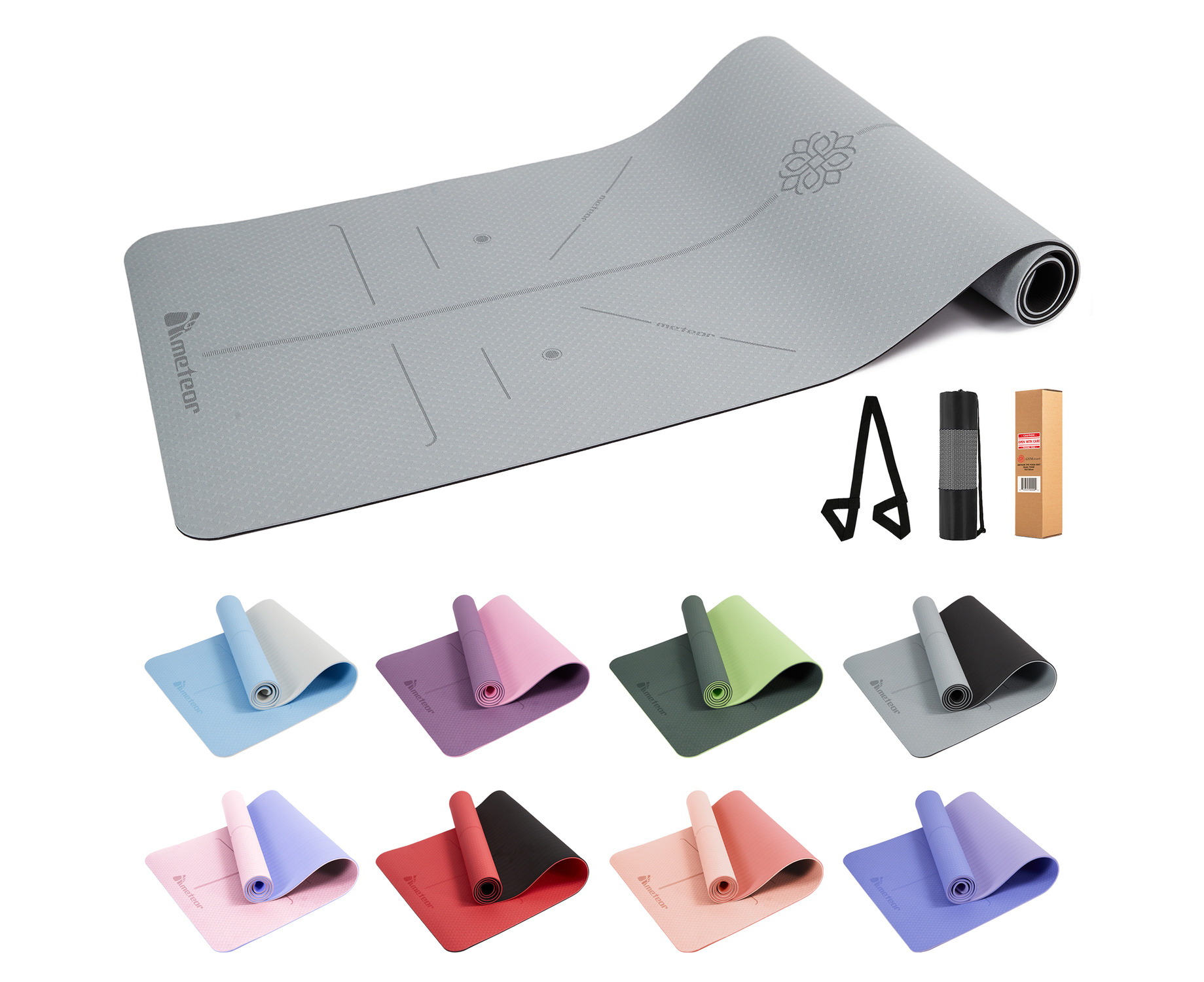 Essential Yoga Mat - 6mm - Fitness Experience
