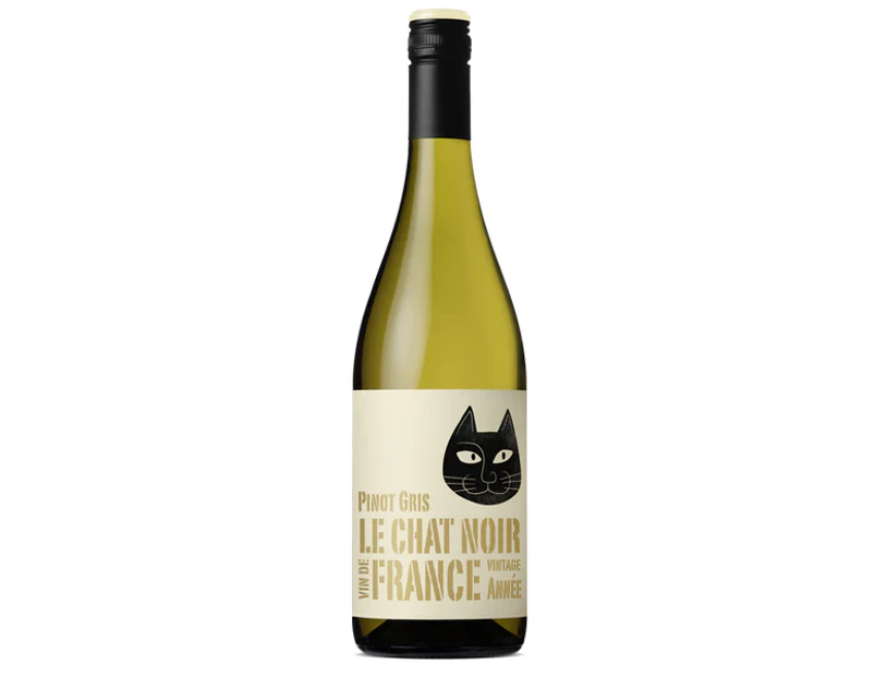 Le Chat Noir Sud De France Pinot Gris 2021 (12 Bottles)