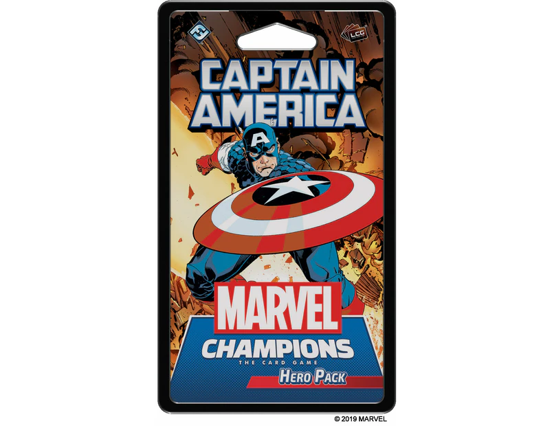 Marvel Champions Lcg Captain America Hero Pack