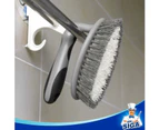 MR.SIGA Heavy Duty Bathroom & Floor Scrub Brush, 2-Pack