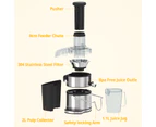 ADVWIN 800W Juicer, Centrifugal Juicer Extractor with LCD Touch Control Stainless Steel
