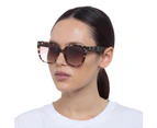 Le Specs Female Symbion Pebble Tort Cat-Eye Sunglasses